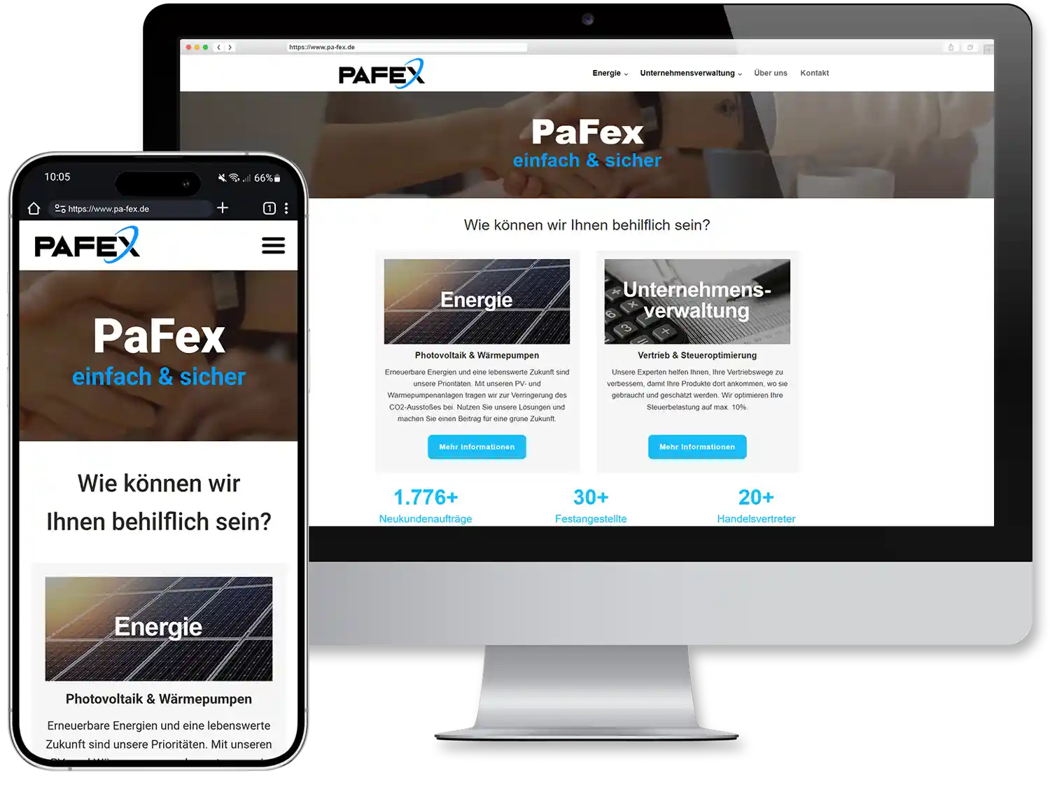 Vertrieb Website Webdesigner