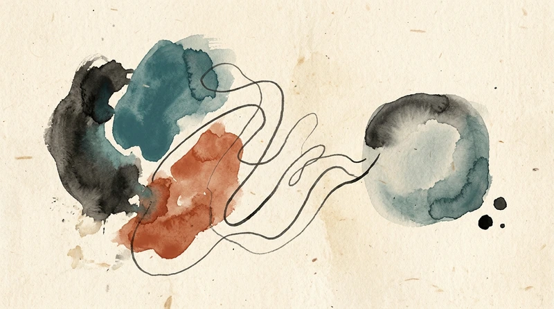 Illustrativer Zitations-Flow: mehrere Websites führen zu einer KI-Antwort mit Quellenmarkierung