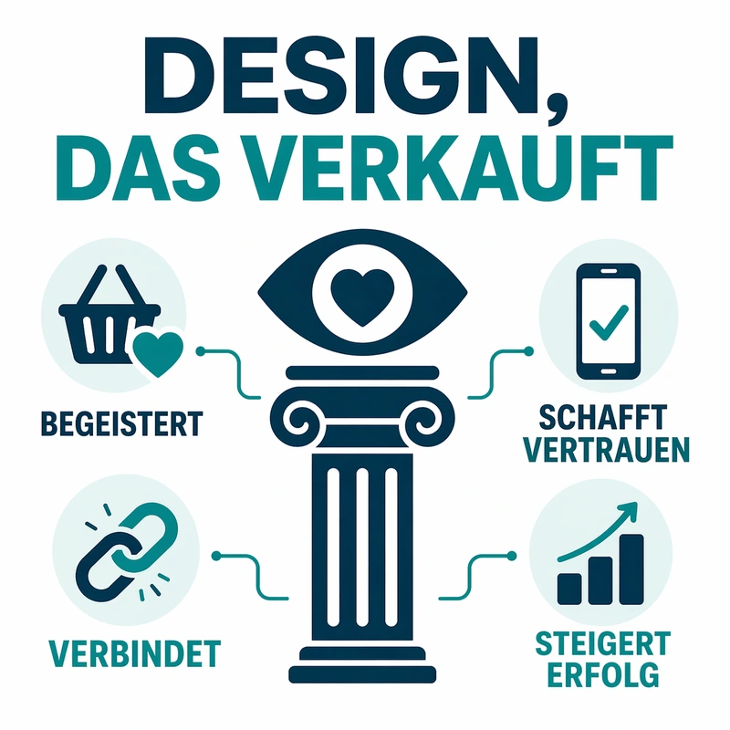 Moderne Website-Gestaltung mit psychologischen Designprinzipien für bessere Kundengewinnung und höhere Conversion-Raten