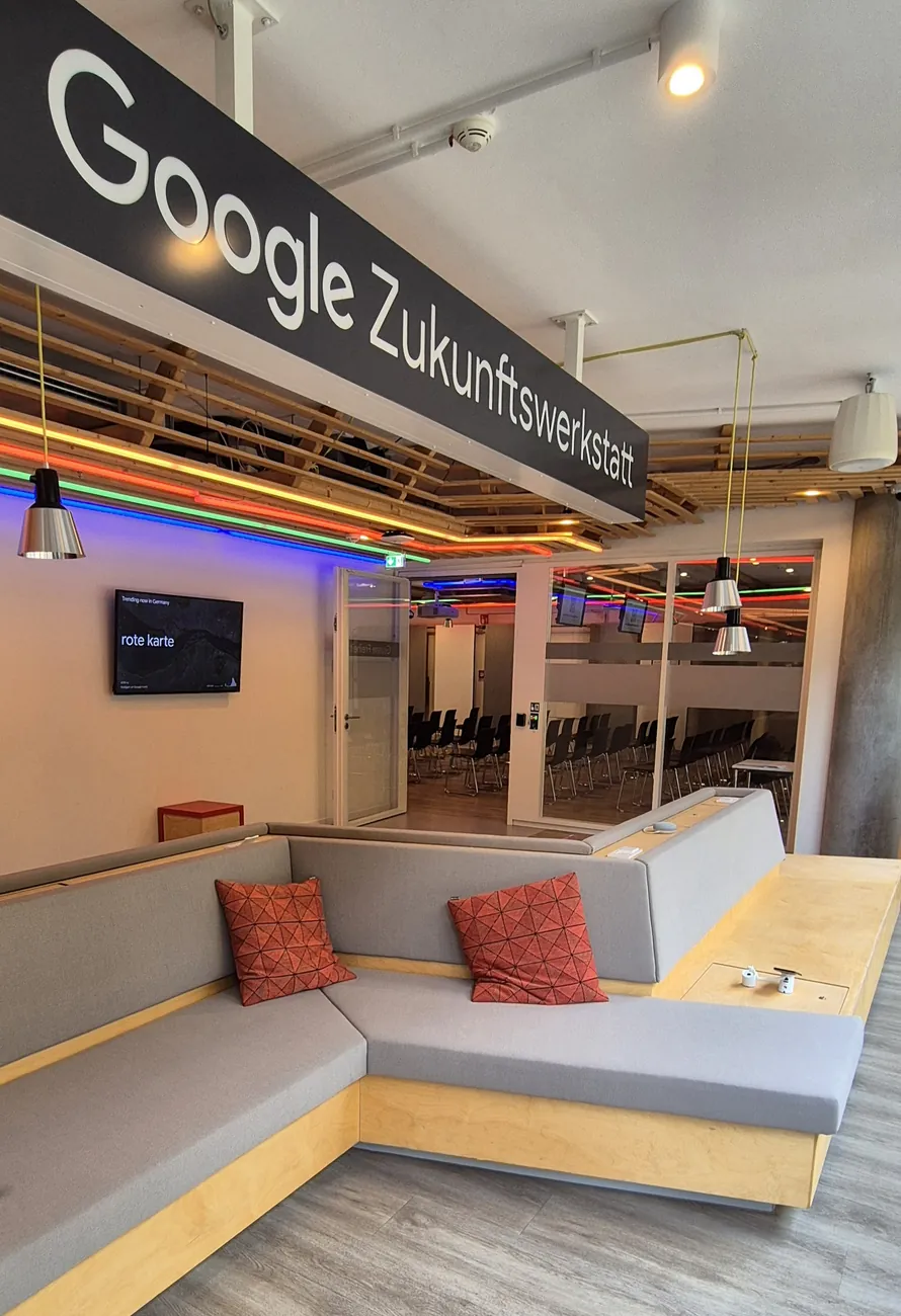 Google Zukunftswerkstatt Hamburg am Veranstaltungstag